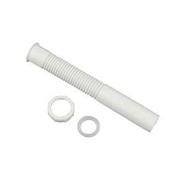Danco 51068 Tailpiece Extension, 1-1/2 x 12 in Slip-Joint, White