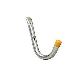 Crawford 13112-6 Storage Hook, 25 lb Weight Capacity, Galvanized Steel