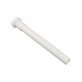 Danco 51669 Extension Tube, 1-1/4 in Slip Joint, 12 in L, White