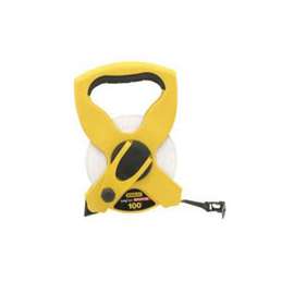 STANLEY 34-794 Tape Measure, 200 ft L x 1/2 in W Blade, PVC Blade, Yellow