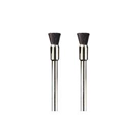 DREMEL 405-02 Bristle Brush, 1/8 in Arbor/Shank, 1/8 in Dia, For Dremel Rotary Tools