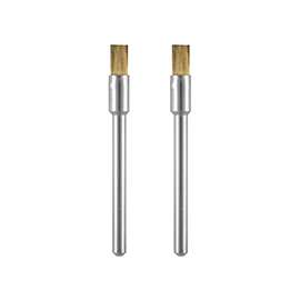 DREMEL 537-02 Brush, 1/8 in Arbor/Shank, 1/8 in Dia, For Dremel Rotary Tools