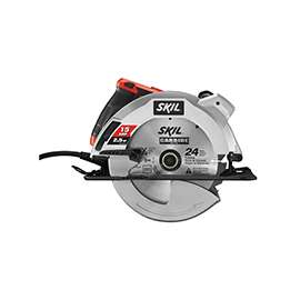 SKIL 5280-01 Circular Saw, 120 V, 15 A, 7-1/4 in Dia Blade, Resin