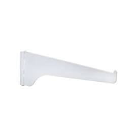 Knape & Vogt 180 WH 6 Shelf Bracket, Steel, Powder-Coated