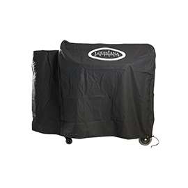 LOUISIANA GRILLS 53450 Grill Cover, 39 in L, 24 in W, 38 in H, Polyurethane, Black
