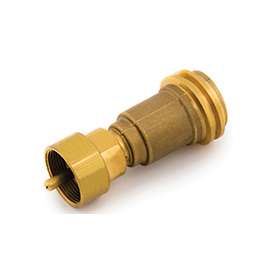 GrillPro 11052 Propane Tank Adapter, Brass