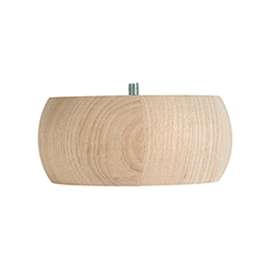 BUN FOOT 5IN X 2-1/4IN PINE