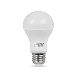 Feit Electric A800/827/10KLED LED Lamp, 120 V, 10 W, Medium E26, A19 Lamp, Soft White Light