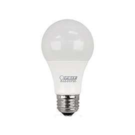 Feit Electric A800/827/10KLED/4 LED Lamp, 120 V, 10 W, Medium E26, A19 Lamp, Soft White Light