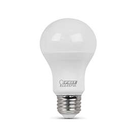 Feit Electric A450/827/10KLED LED Lamp, 120 V, 6 W, Medium E26, A19 Lamp, Soft White Light
