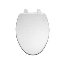 Mayfair 1580ARSL 000 Toilet Seat, Elongated, Plastic, White