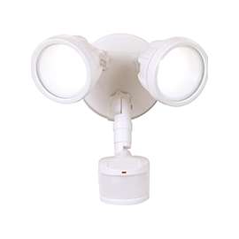 Eaton Lighting ALL-PRO MST18R17LW Flood Light with Motion Sensor, LED Lamp, 150 W, 120 V, 1600 Lumens