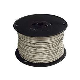 Southwire 12WHT-SOLX500 Solid Building Wire, 12 AWG, 500 ft L, White Nylon Sheath