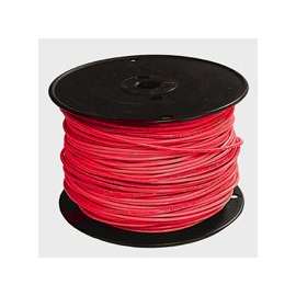 Southwire 12RED-SOLX500 Single-Ended Building Wire, 12 AWG, 500 ft L, Red Nylon Sheath