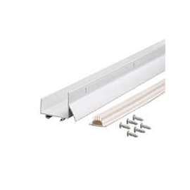 M-D 06403 Door Bottom with Drip Cap, 36 in L, 1-3/8 in W, Aluminum