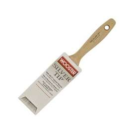 WOOSTER 5222-2-1/2 Paint Brush, 2-15/16 in L Bristle, Varnish Handle, Stainless Steel Ferrule
