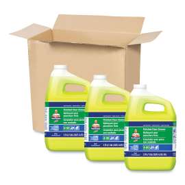Finished Floor Cleaner, Lemon Scent, Liquid, 1 gal Bottle, 3/Carton