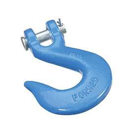 National Hardware 3242BC Series N177-279 Clevis Slip Hook, 5400 lb Working Load Limit, 3/8 in, Steel, Blue