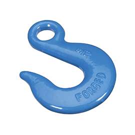 National Hardware 3243BC Series N177-345 Eye Slip Hook, 3900 lb Working Load Limit, 5/16 in, Steel, Blue