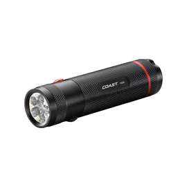 Coast 19286 Dual Color Flashlight, 1.5 V, LED Lamp, Alkaline Battery, Black