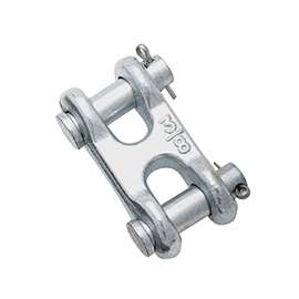 National Hardware 3248BC Series N240-887 Clevis Link, 3/8 in, 5400 lb Weight Capacity, Steel, Zinc
