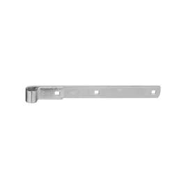 National Hardware N130-765 Strap Hinge, 150 lb Weight Capacity, Steel, Zinc