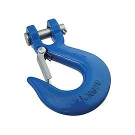 National Hardware 3243BC Series N265-496 Clevis Slip Hook, 5400 lb Working Load Limit, 3/8 in, Steel, Blue