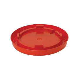 Little Giant 780 Poultry Waterer Base, 1 gal Capacity, 1-3/4 in H, 11 in Dia, Plastic, Red