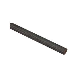 Stanley Hardware 4054BC Series N301-309 Round, Weldable Smooth Rod, 48 in L, 3/4 in Dia, Steel, Plain