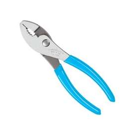 CHANNELLOCK 528 Slip Joint Plier, Steel Jaw, 8 in OAL, Blue Handle