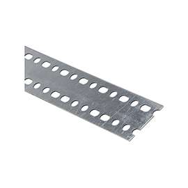 National Hardware 4027BC Series N341-248 Slotted Strap, 48 in L, 2-3/8 in W, Galvanized Steel