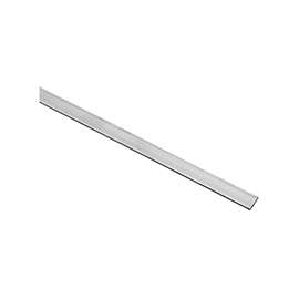 Stanley Hardware 4201BC Series N341-933 Flat Bar, 48 in L, 1/2 in W, Aluminum, Mill