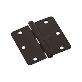 National Hardware N830-324 Door Hinge, Steel, Oil-Rubbed Bronze