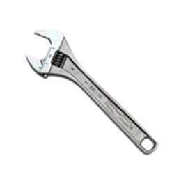 CHANNELLOCK WIDEAZZ 806W Adjustable Wrench, 0.94 in Jaw, Plain-Grip Handle, Steel
