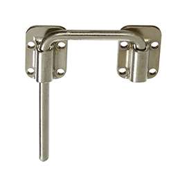 National Hardware N238-998 Sliding Door Latch, Steel, Nickel