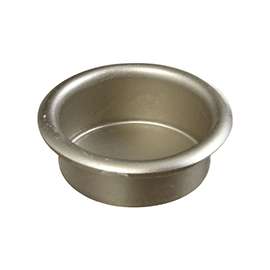 National Hardware N335-679 Door Cup Pull, Flush Mounting, Steel, Satin Nickel