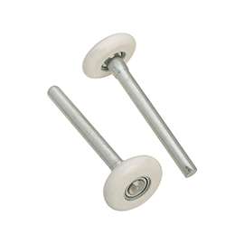 National Hardware N280-123 Door Roller, 1-3/4 in Dia Roller, Steel