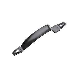 National Hardware V11 Series N214-078 Rustic Pull, Steel, Black, 1-Piece