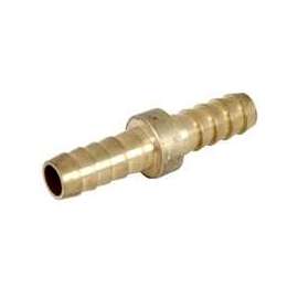 ProSource Barb Hose Splicer, 3/8 In, Mnpt, Brass