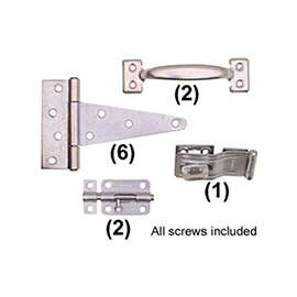 National Hardware N219-592 Storage Shed Barn Kit
