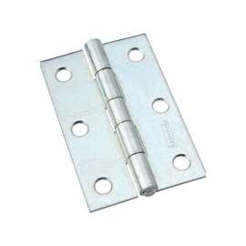 National Hardware N146-365 Utility Hinge, 28 lb Weight Capacity, Steel, Zinc