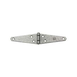 National Hardware N128-355 Strap Hinge, 33 lb Weight Capacity, Steel