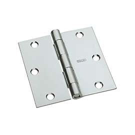 National Hardware N830-196 Door Hinge, Steel, Zinc