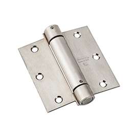 National Hardware N350-785 Spring Hinge, 30 lb Weight Capacity, Stainless Steel, Zinc