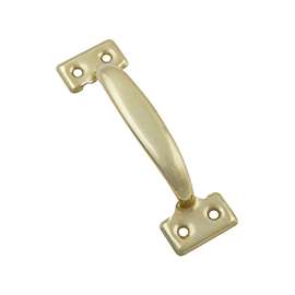 National Hardware N226-878 Door Pull, Steel, Brass