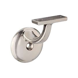 National Hardware N332-890 One-Piece Handrail Bracket, 250 lb Weight Capacity, Zinc, Pewter