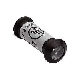 National Hardware MPB1461 Series N830-289 Door Viewer, 160 deg Viewing Angle, 1-3/8 to 2 in Thick Door, Zinc