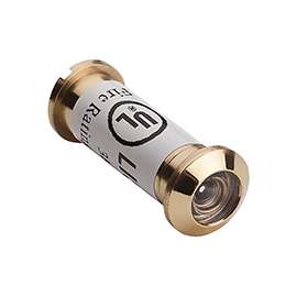 National Hardware MPB1461 Series N830-287 Door Viewer, 160 deg Viewing Angle, 1-3/8 to 2 in Thick Door, Zinc