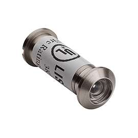 National Hardware MPB1461 Series N830-288 Door Viewer, 160 deg Viewing Angle, 1-3/8 to 2 in Thick Door, Satin Nickel