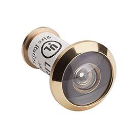 National Hardware MPB1462 Series N830-290 Door Viewer, 180 deg Viewing Angle, 1-3/8 to 2-1/16 in Thick Door, Zinc